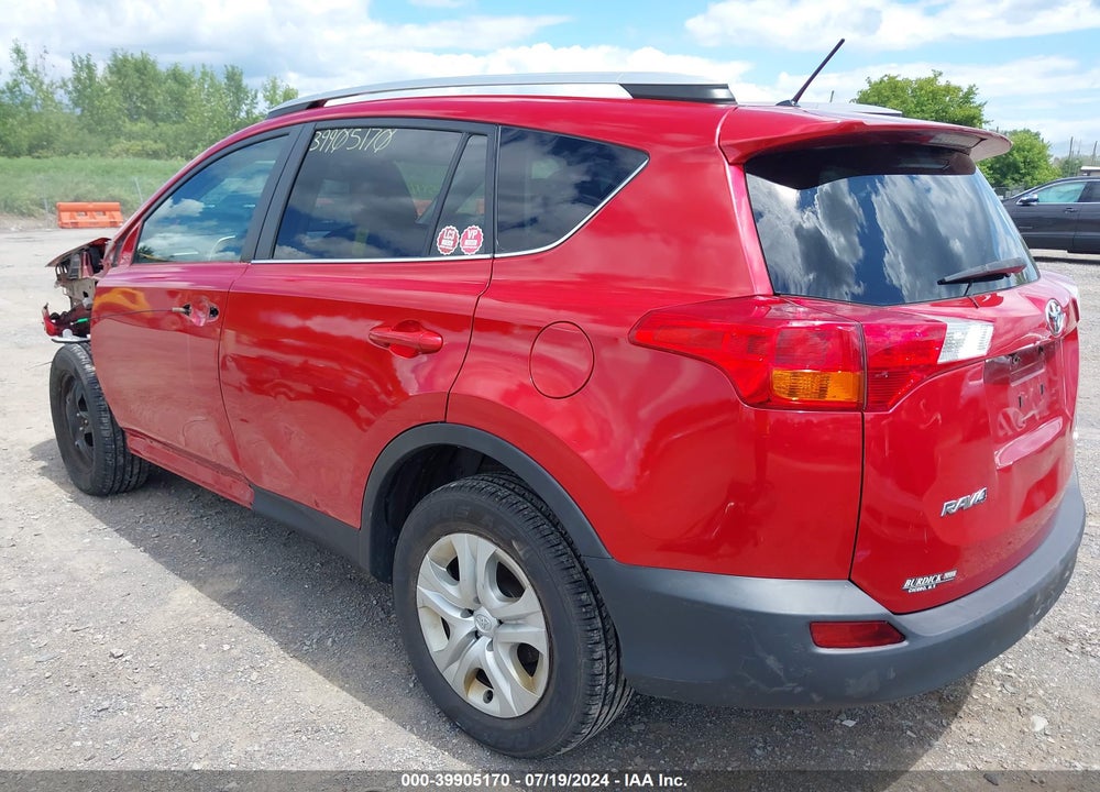 2015 TOYOTA RAV4 LE VIN: 2T3BFREV1FW264686