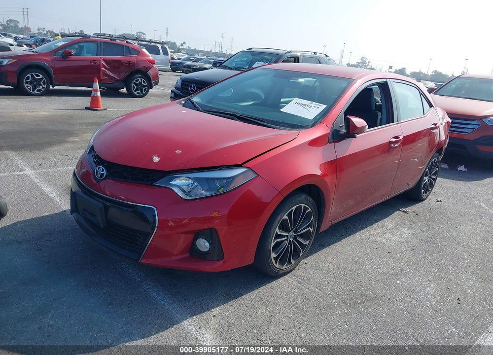 2016 TOYOTA COROLLA S PLUS VIN: 5YFBURHE0GP480834