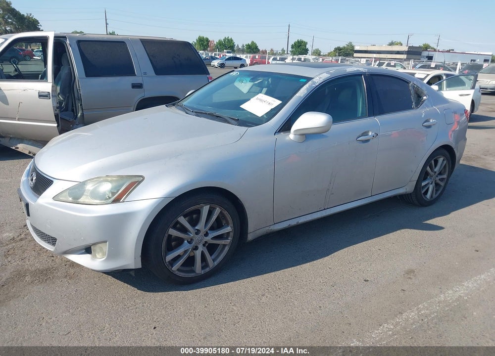 2007 LEXUS IS 250 VIN: JTHBK262975040449