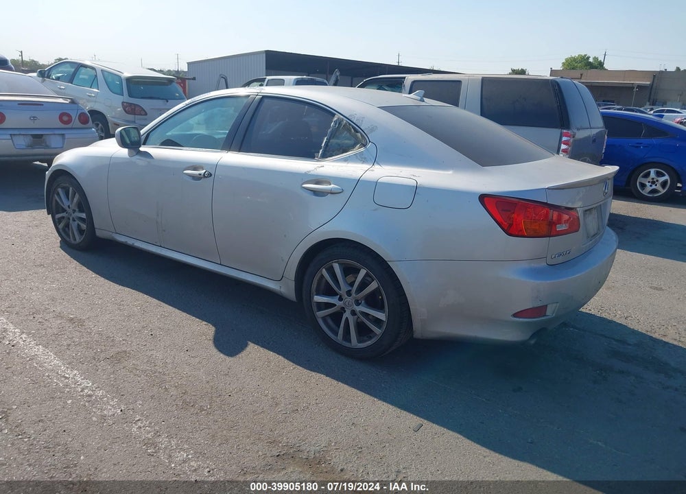 2007 LEXUS IS 250 VIN: JTHBK262975040449