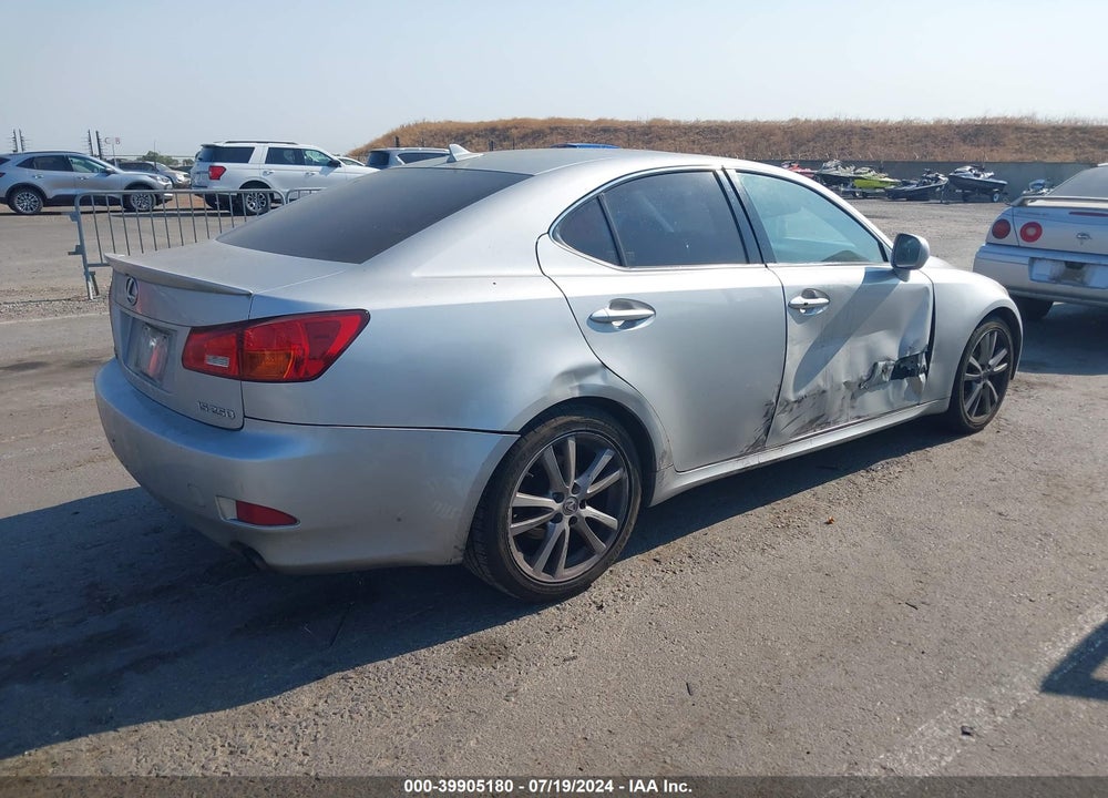 2007 LEXUS IS 250 VIN: JTHBK262975040449