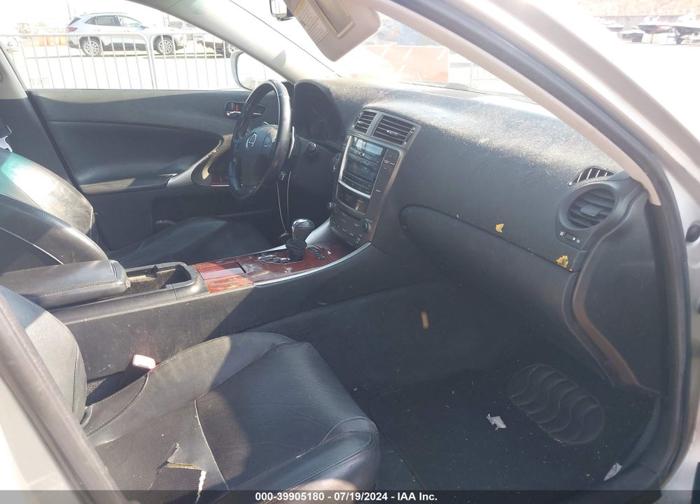 2007 LEXUS IS 250 VIN: JTHBK262975040449