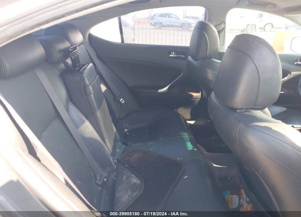 2007 LEXUS IS 250 VIN: JTHBK262975040449