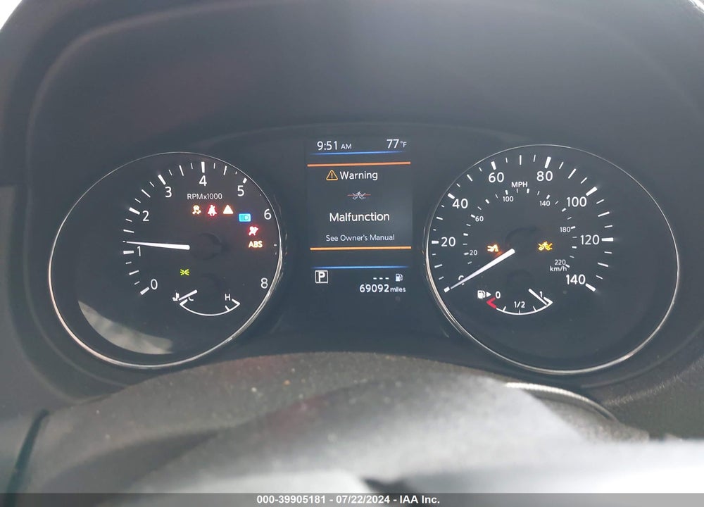 2019 NISSAN ROGUE SV VIN: 5N1AT2MV8KC770733