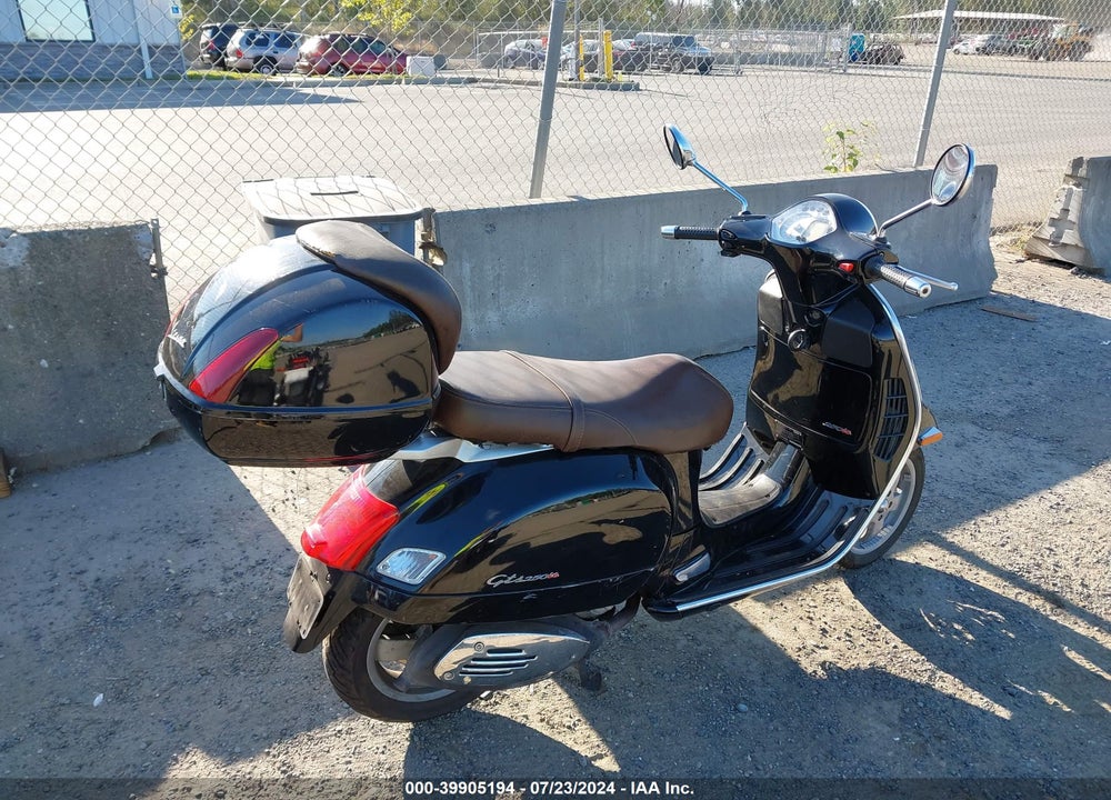 2007 VESPA GTS 250 VIN: ZAPM459L775003196