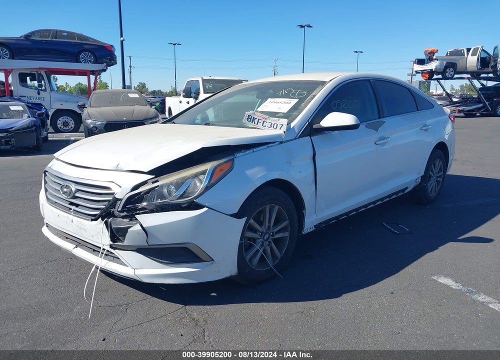 2016 HYUNDAI SONATA SE VIN: 5NPE24AF0GH340465