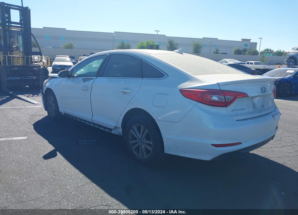 2016 HYUNDAI SONATA SE VIN: 5NPE24AF0GH340465