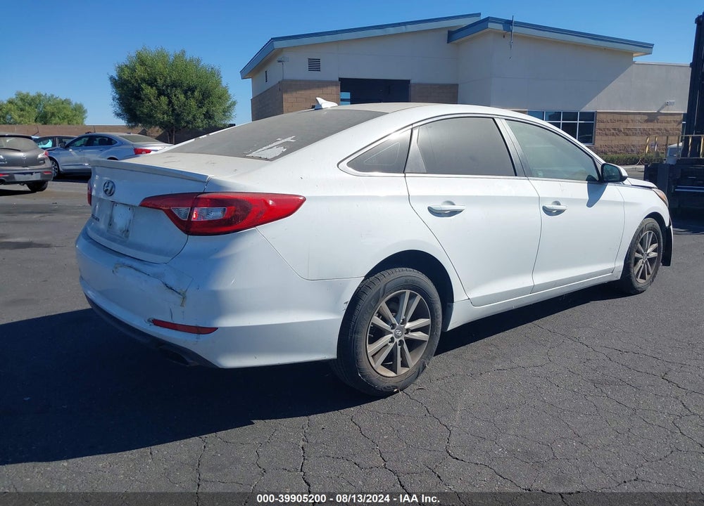 2016 HYUNDAI SONATA SE VIN: 5NPE24AF0GH340465