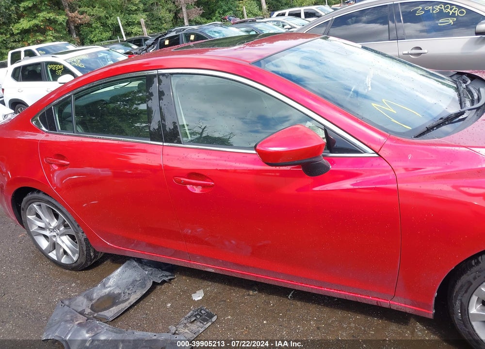 2014 MAZDA 6 I GRAND TOURING VIN: JM1GJ1W51E1109816