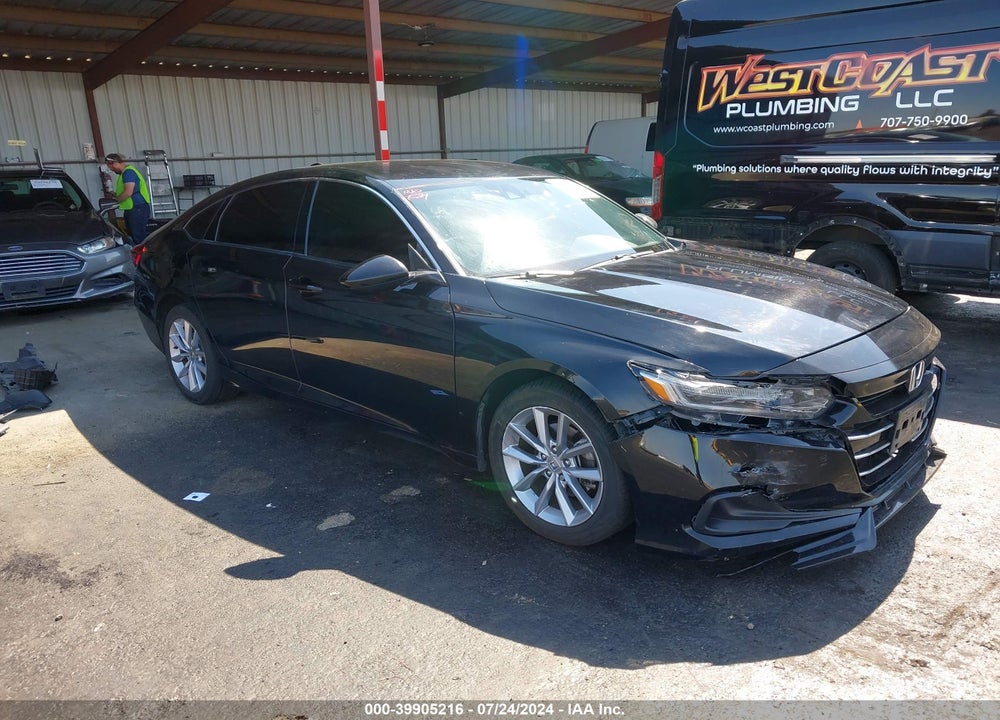 2021 HONDA ACCORD LX VIN: 1HGCV1F13MA058951