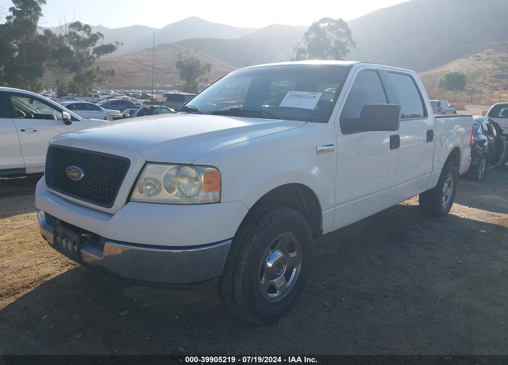 2005 FORD F-150 LARIAT/XLT VIN: 1FTPW12535KE42102