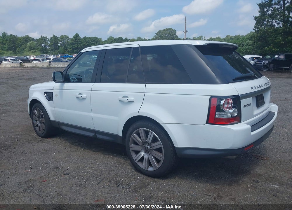 2012 LAND ROVER RANGE ROVER SPORT SUPERCHARGED VIN: SALSH2E44CA748105