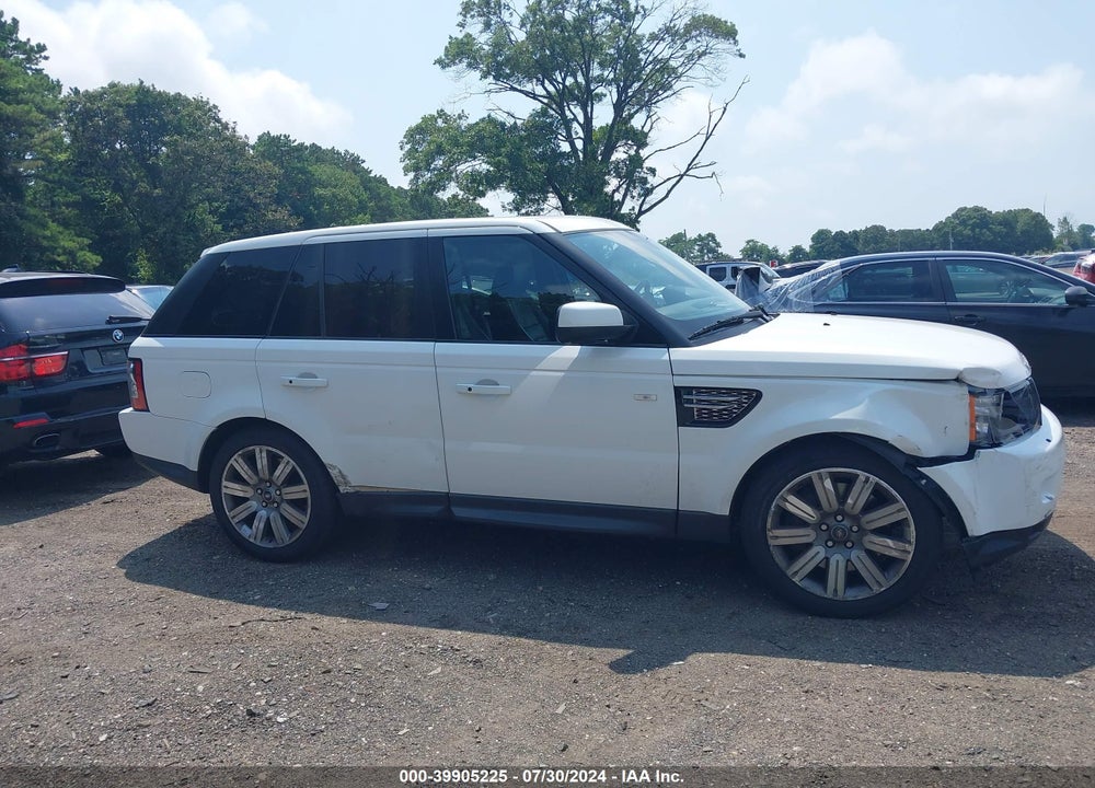 2012 LAND ROVER RANGE ROVER SPORT SUPERCHARGED VIN: SALSH2E44CA748105