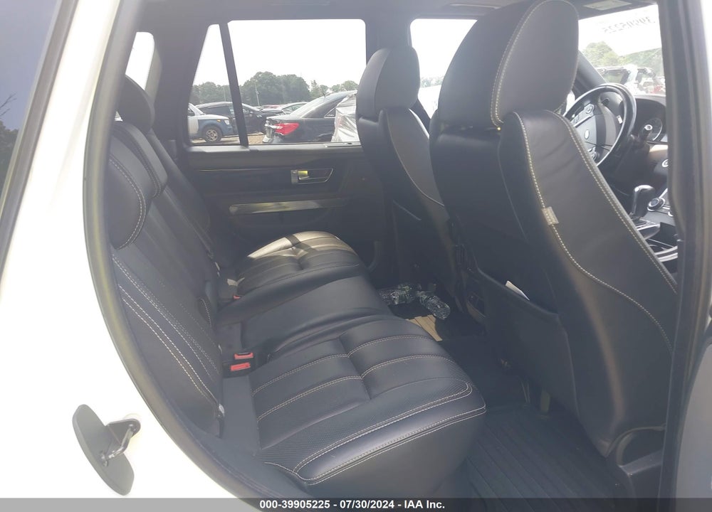 2012 LAND ROVER RANGE ROVER SPORT SUPERCHARGED VIN: SALSH2E44CA748105