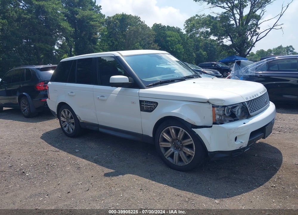 2012 LAND ROVER RANGE ROVER SPORT SUPERCHARGED VIN: SALSH2E44CA748105