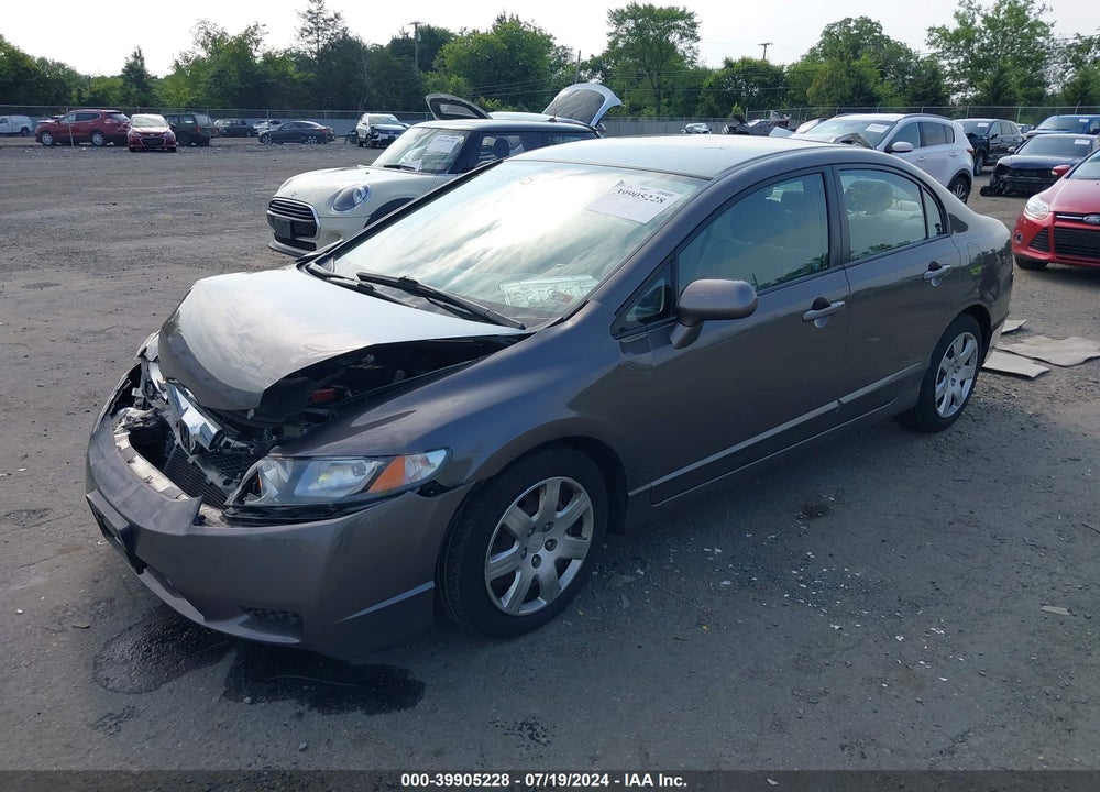2011 HONDA CIVIC LX VIN: 2HGFA1F56BH500812