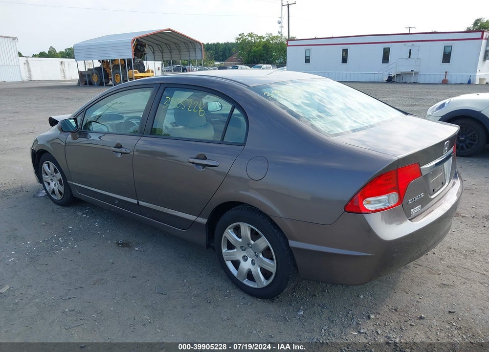 2011 HONDA CIVIC LX VIN: 2HGFA1F56BH500812