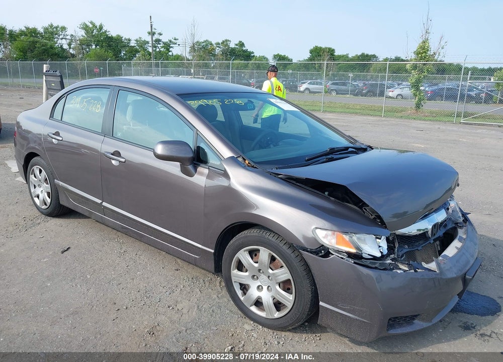 2011 HONDA CIVIC LX VIN: 2HGFA1F56BH500812