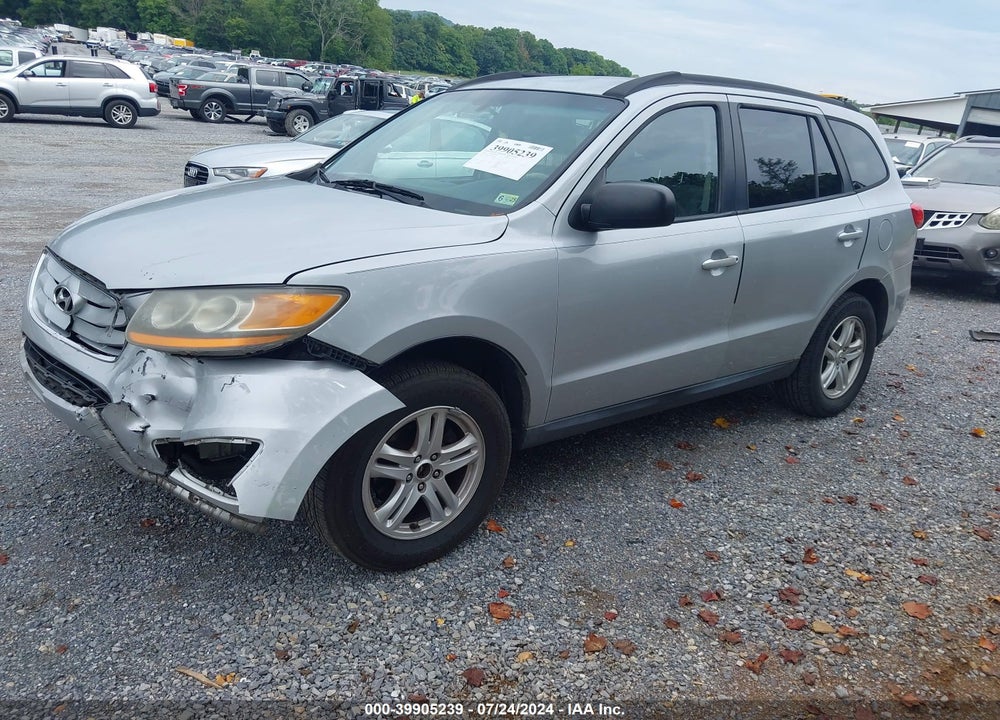 2010 HYUNDAI SANTA FE GLS VIN: 5NMSG3ABXAH349206