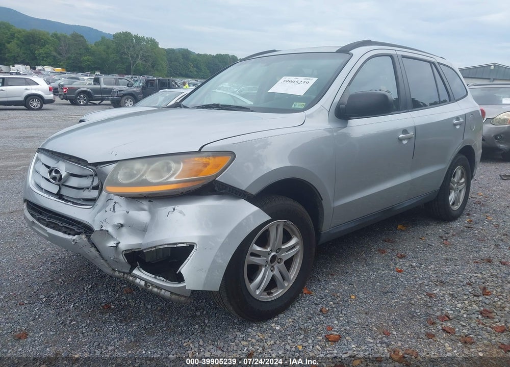 2010 HYUNDAI SANTA FE GLS VIN: 5NMSG3ABXAH349206