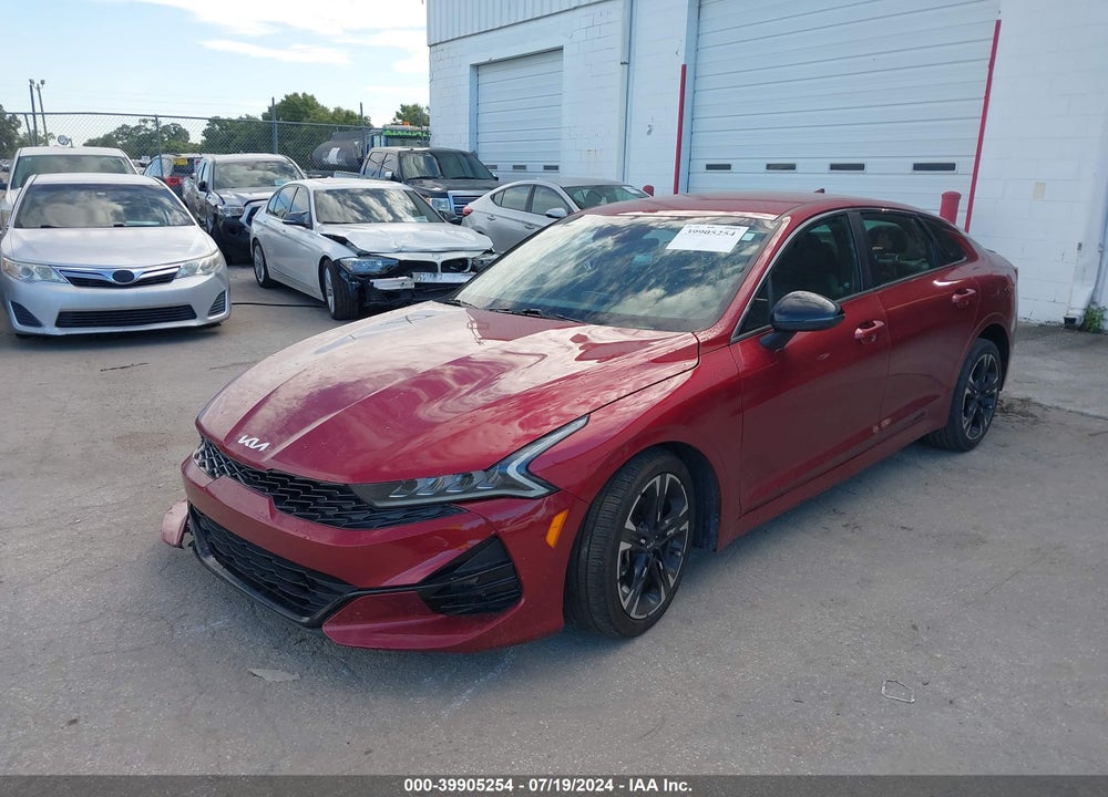 2022 KIA K5 GT LINE VIN: 5XXG64J29NG090940