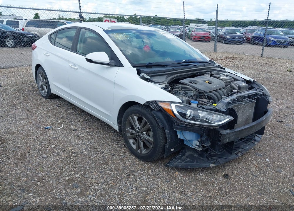 2018 HYUNDAI ELANTRA SEL VIN: 5NPD84LF8JH313092