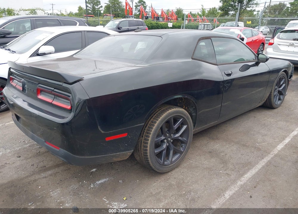 2020 DODGE CHALLENGER R/T VIN: 2C3CDZBT5LH196504