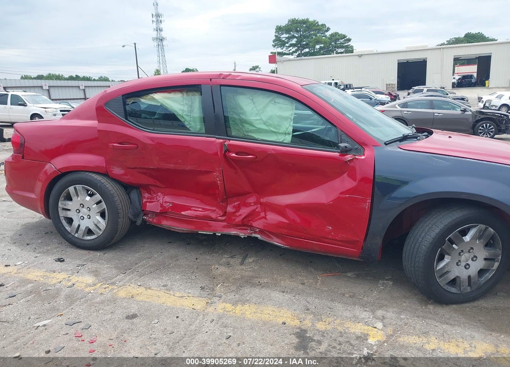 2014 DODGE AVENGER SE VIN: 1C3CDZAB4EN182256