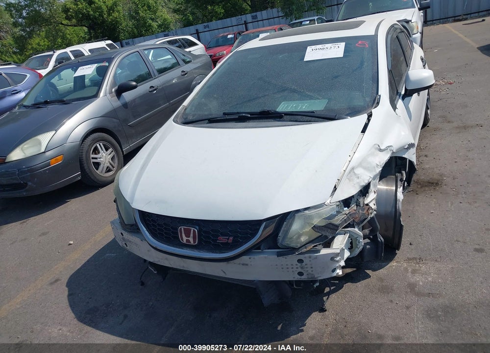 2013 HONDA CIVIC SI VIN: 2HGFB6E57DH703142