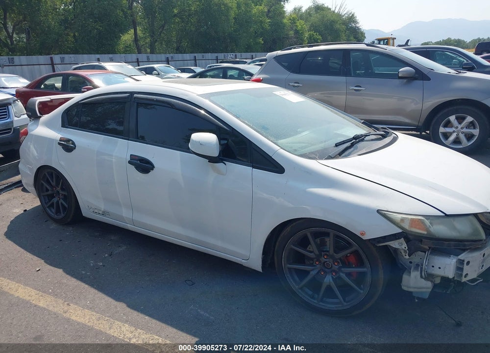 2013 HONDA CIVIC SI VIN: 2HGFB6E57DH703142