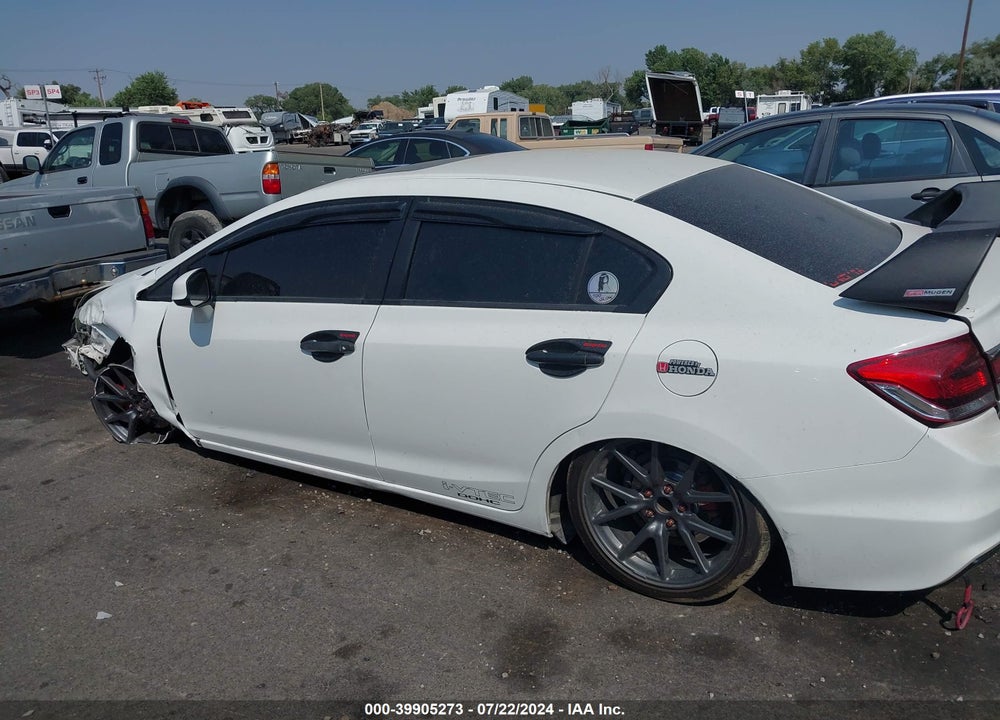 2013 HONDA CIVIC SI VIN: 2HGFB6E57DH703142