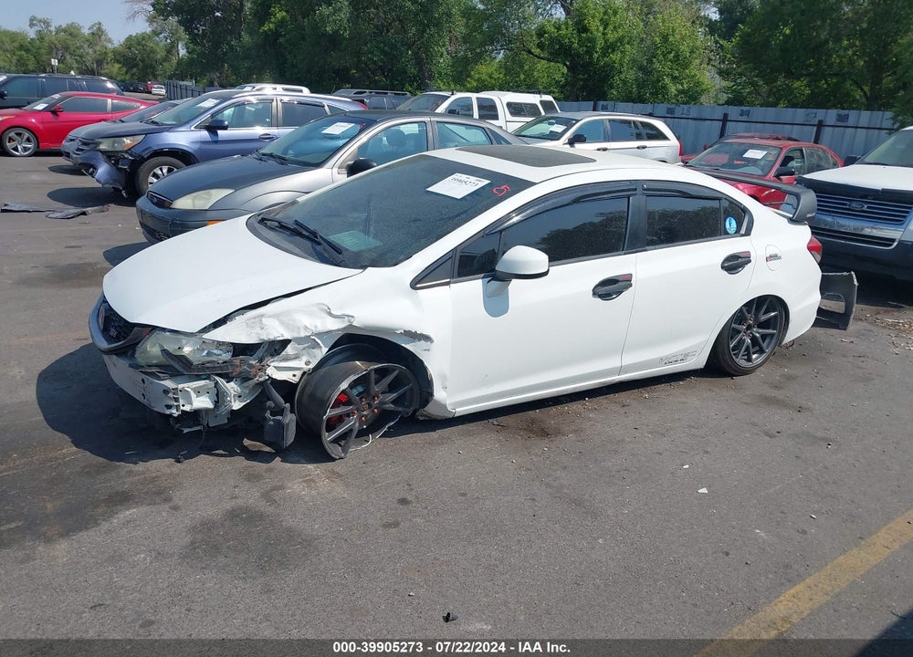 2013 HONDA CIVIC SI VIN: 2HGFB6E57DH703142