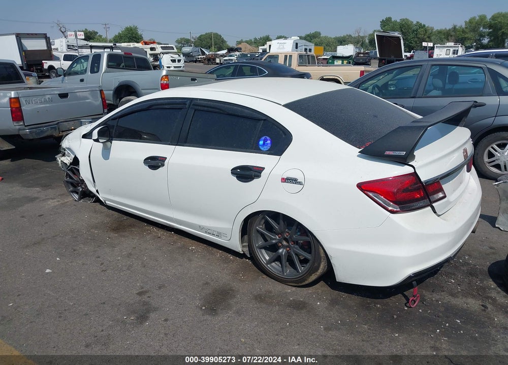 2013 HONDA CIVIC SI VIN: 2HGFB6E57DH703142