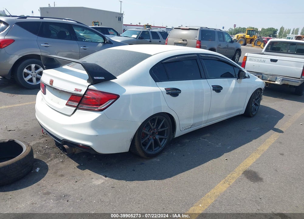 2013 HONDA CIVIC SI VIN: 2HGFB6E57DH703142