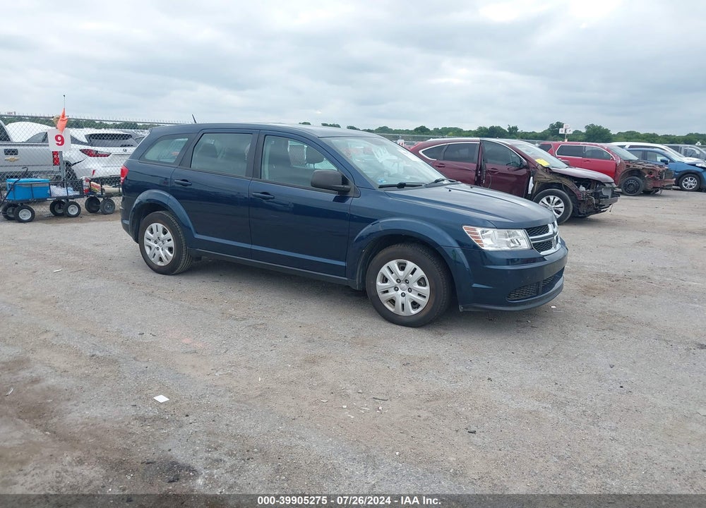 2014 DODGE JOURNEY VIN: 3C4PDCAB1ET301505
