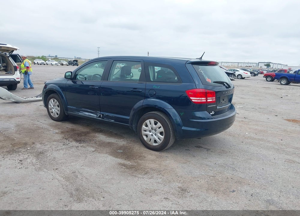 2014 DODGE JOURNEY VIN: 3C4PDCAB1ET301505