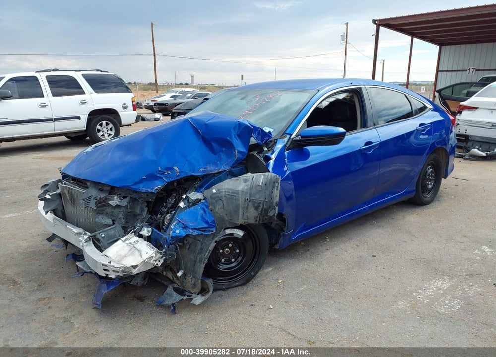 2017 HONDA CIVIC LX VIN: 19XFC2F5XHE076635