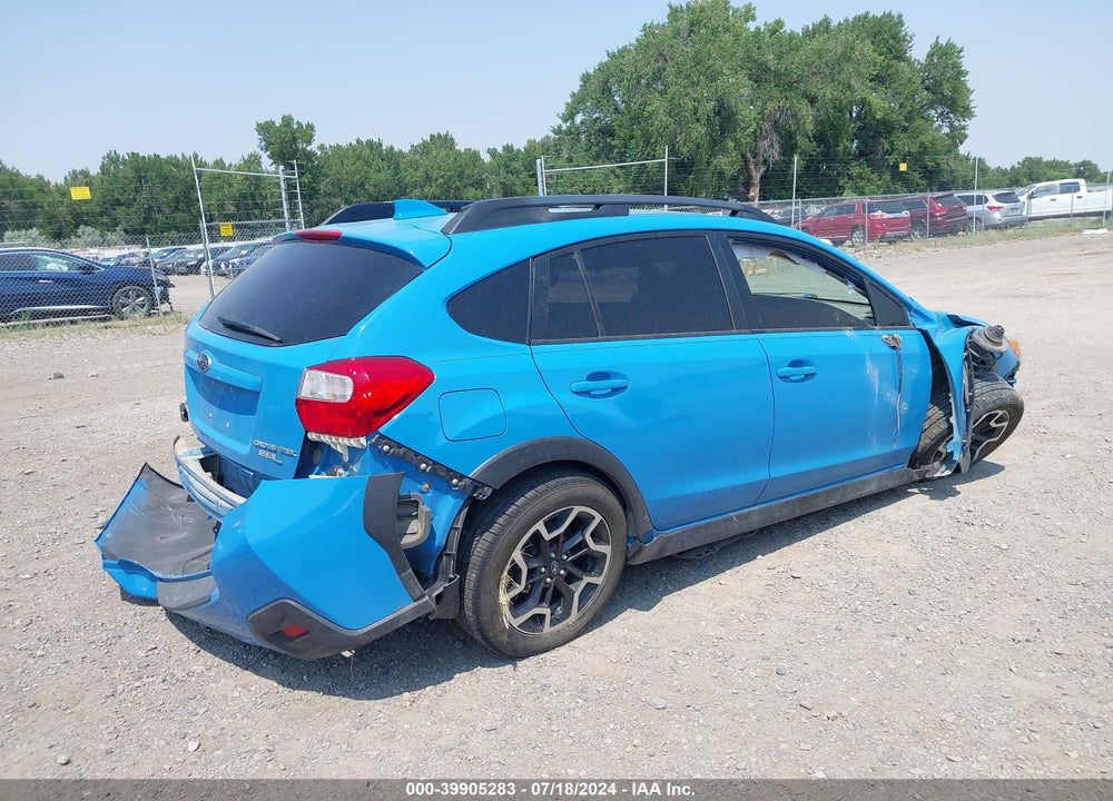 2017 SUBARU CROSSTREK 2.0I LIMITED VIN: JF2GPAKC4H8201616
