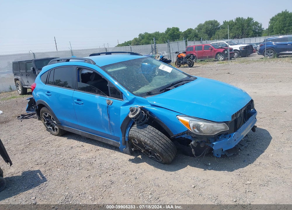 2017 SUBARU CROSSTREK 2.0I LIMITED VIN: JF2GPAKC4H8201616