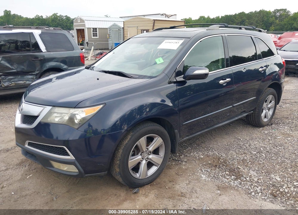 2011 ACURA MDX TECHNOLOGY PACKAGE VIN: 2HNYD2H64BH507004