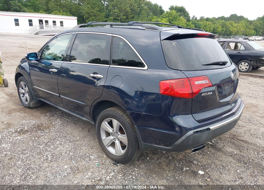 2011 ACURA MDX TECHNOLOGY PACKAGE VIN: 2HNYD2H64BH507004