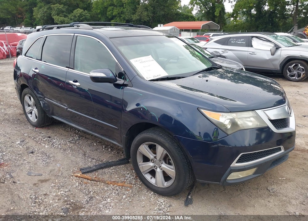 2011 ACURA MDX TECHNOLOGY PACKAGE VIN: 2HNYD2H64BH507004