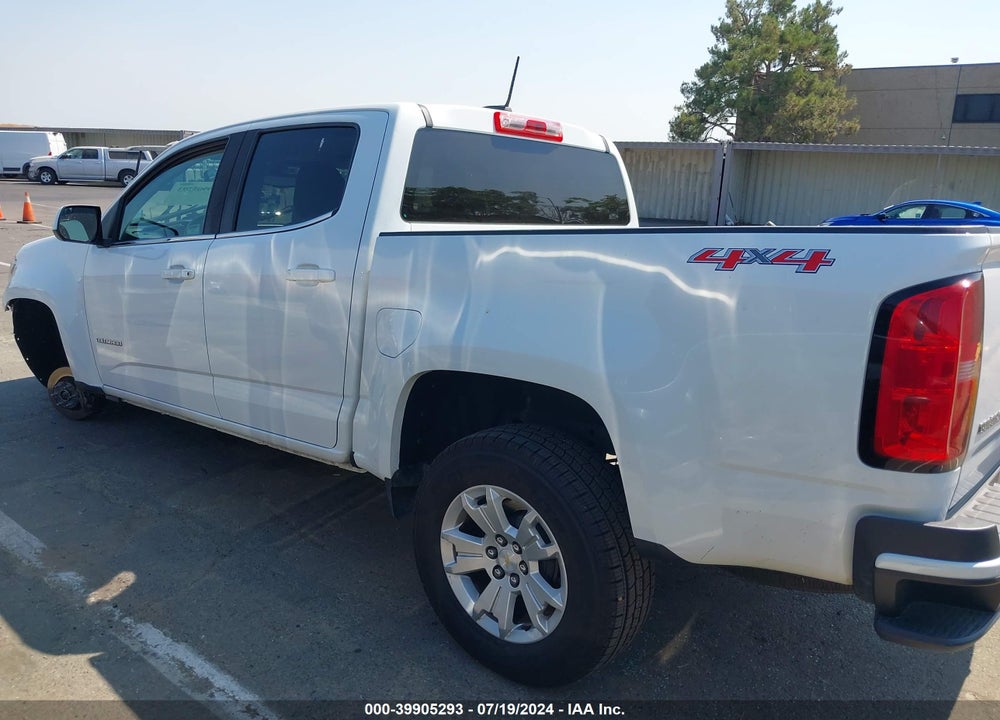 2020 CHEVROLET COLORADO 4WD SHORT BOX LT VIN: 1GCGTCEN7L1167790