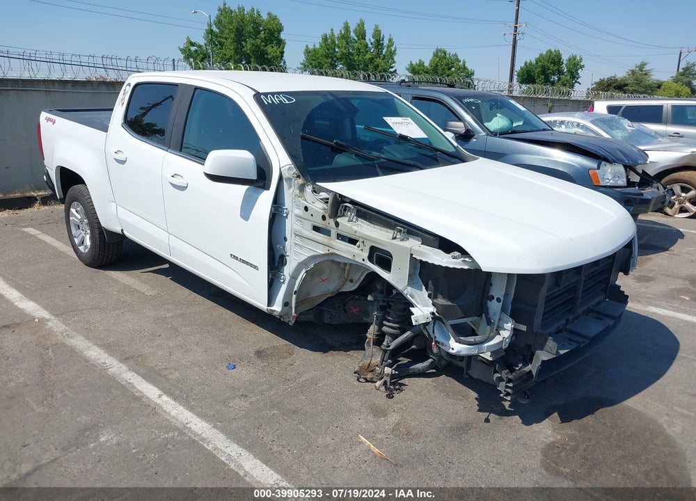 2020 CHEVROLET COLORADO 4WD SHORT BOX LT VIN: 1GCGTCEN7L1167790