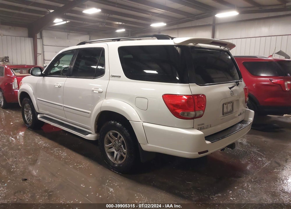 2005 TOYOTA SEQUOIA LIMITED V8 VIN: 5TDBT48A95S235523