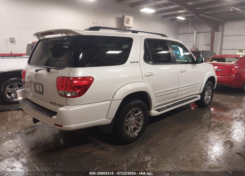 2005 TOYOTA SEQUOIA LIMITED V8 VIN: 5TDBT48A95S235523