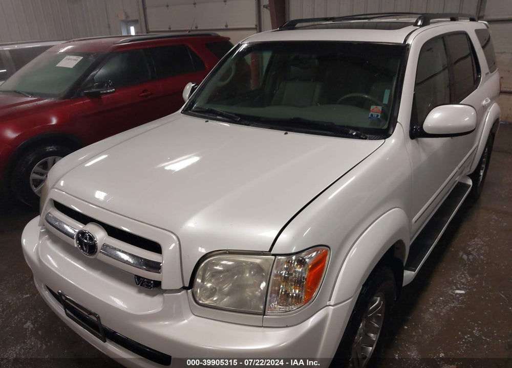 2005 TOYOTA SEQUOIA LIMITED V8 VIN: 5TDBT48A95S235523