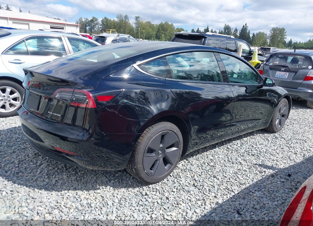 2021 TESLA MODEL 3 LONG RANGE DUAL MOTOR ALL-WHEEL DRIVE VIN: 5YJ3E1EB0MF928400