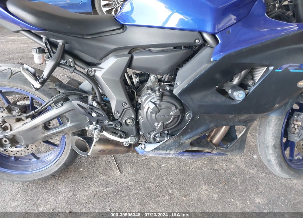2022 YAMAHA YZFR7 VIN: JYARM38E2NA000866