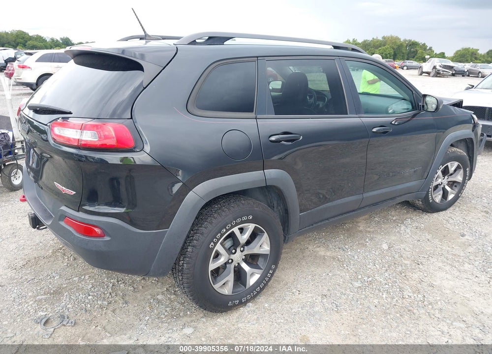 2015 JEEP CHEROKEE TRAILHAWK VIN: 1C4PJMBS3FW726832